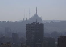 Smog über Kairo