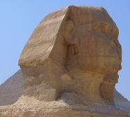 Der Kopf der Sphinx