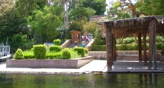 Eingang vom Botanischen Garten