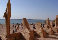 Blick von Abu Simbel auf den Nassersee